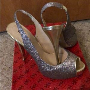 Guess glitter heels